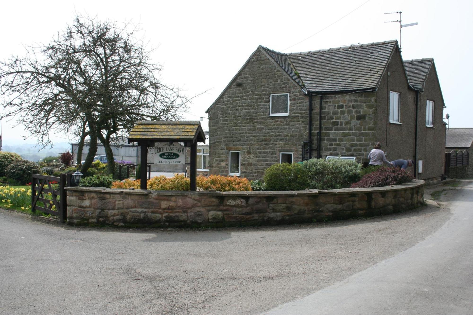 Crich Lane Farm Panzió Alfreton Kültér fotó